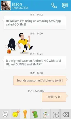 World Cup Sticker android App screenshot 2